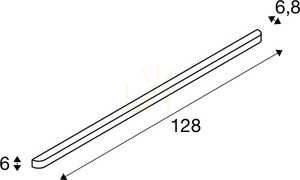Aplică LED SLV ARLINA 130 aluminiu 28W 3000K 2400 lm IP20 1002240 small 3