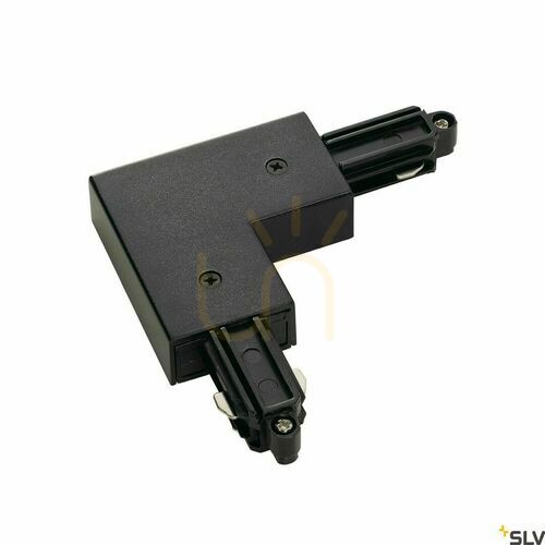 Verifica Conector colț cu alimentare SLV 1 SYSTEM negru 143050