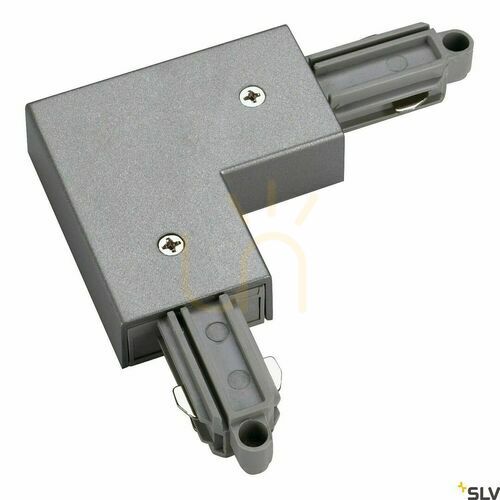 Verifica Conector colț alimentare șină SLV 1 SYSTEM gri 143052
