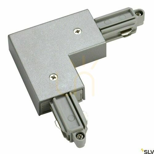 Verifica Conector colț cu alimentare SLV 1 SYSTEM gri 143062