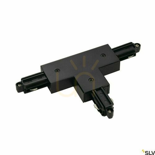 Verifica Conector T alimentare șină 1 fază SLV 1 SYSTEM negru 143070