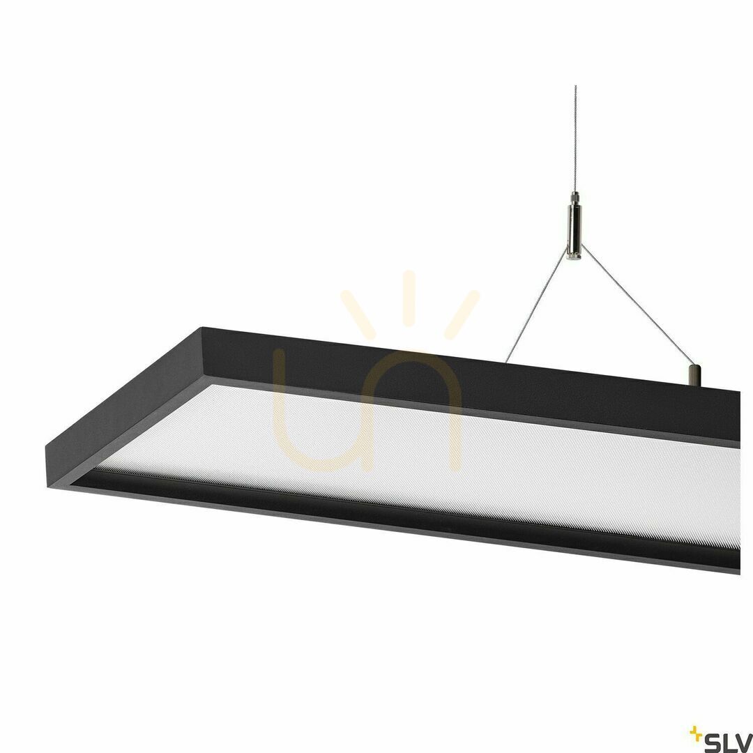 previzualizare Lampă suspendată SLV WORKLIGHT DALI neagră 57W 4000K 120cm 1005395 Lampă suspendată SLV WORKLIGHT DALI neagră 57W 4000K 120cm 1005395