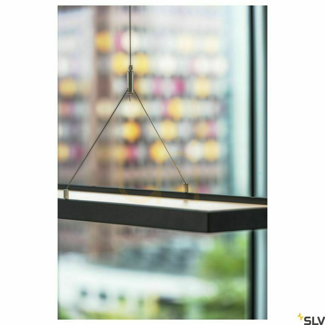 Verifica Lampă suspendată SLV WORKLIGHT DALI neagră 57W 4000K 120cm 1005395 Lampă suspendată SLV WORKLIGHT DALI neagră 57W 4000K 120cm 1005395