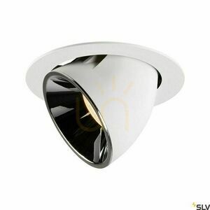 Spot încastrat SLV NUMINOS GIMBLE XL alb/crom 37,4W 2700K 3400lm 1006040 small 0