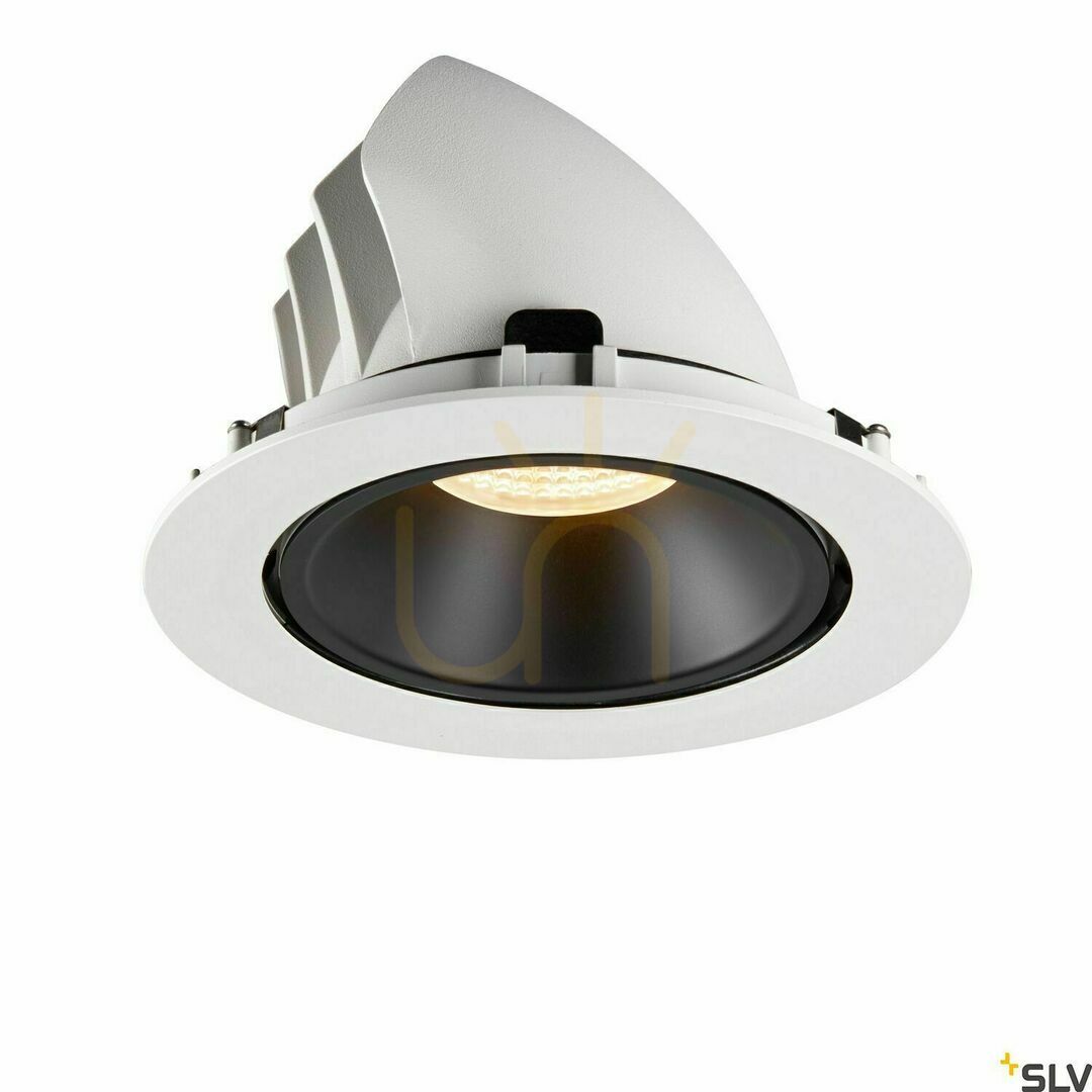 Vedere Spot încastrat SLV NUMINOS GIMBLE XL alb-negru 37,4W 2700K 3300lm 1006041 Spot încastrat SLV NUMINOS GIMBLE XL alb-negru 37,4W 2700K 3300lm 1006041