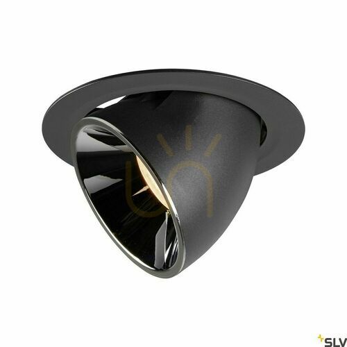 Verifica Spot încastrat SLV NUMINOS GIMBLE XL negru-crom 37,4W 2700K 1006031