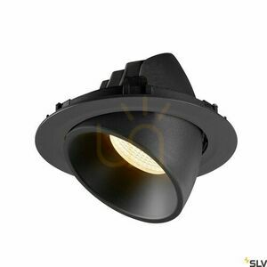 Spot încastrat SLV NUMINOS GIMBLE XL negru 37,4W 2700K 3300lm 1006029 small 2