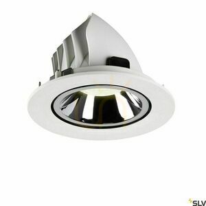 Spot încastrat SLV NUMINOS GIMBLE L alb/crom 25,4W 4000K 2350lm 1006025 small 1
