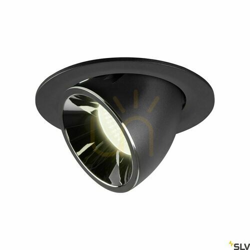 Verifica Spot încastrat SLV NUMINOS GIMBLE L negru-crom 25,4W 4000K 1006019