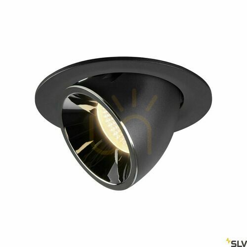 Verifica Spot încastrat SLV NUMINOS GIMBLE L negru/crom 25,4W 3000K 1006001