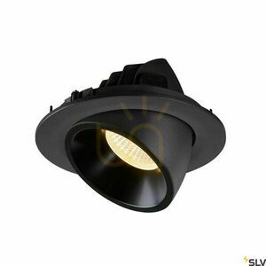 Spot încastrat SLV NUMINOS GIMBLE L negru 25,4W 3000K Ø16 cm 1005999 small 2