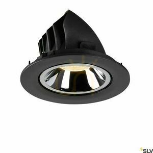 Spot încastrat SLV NUMINOS GIMBLE L negru/crom 25,4W 2700K 1005980 small 1
