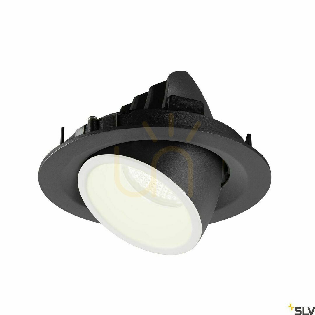 previzualizare Spot încastrat SLV NUMINOS GIMBLE M 17.5W 4000K negru/alb 1005958 Spot încastrat SLV NUMINOS GIMBLE M 17.5W 4000K negru/alb 1005958