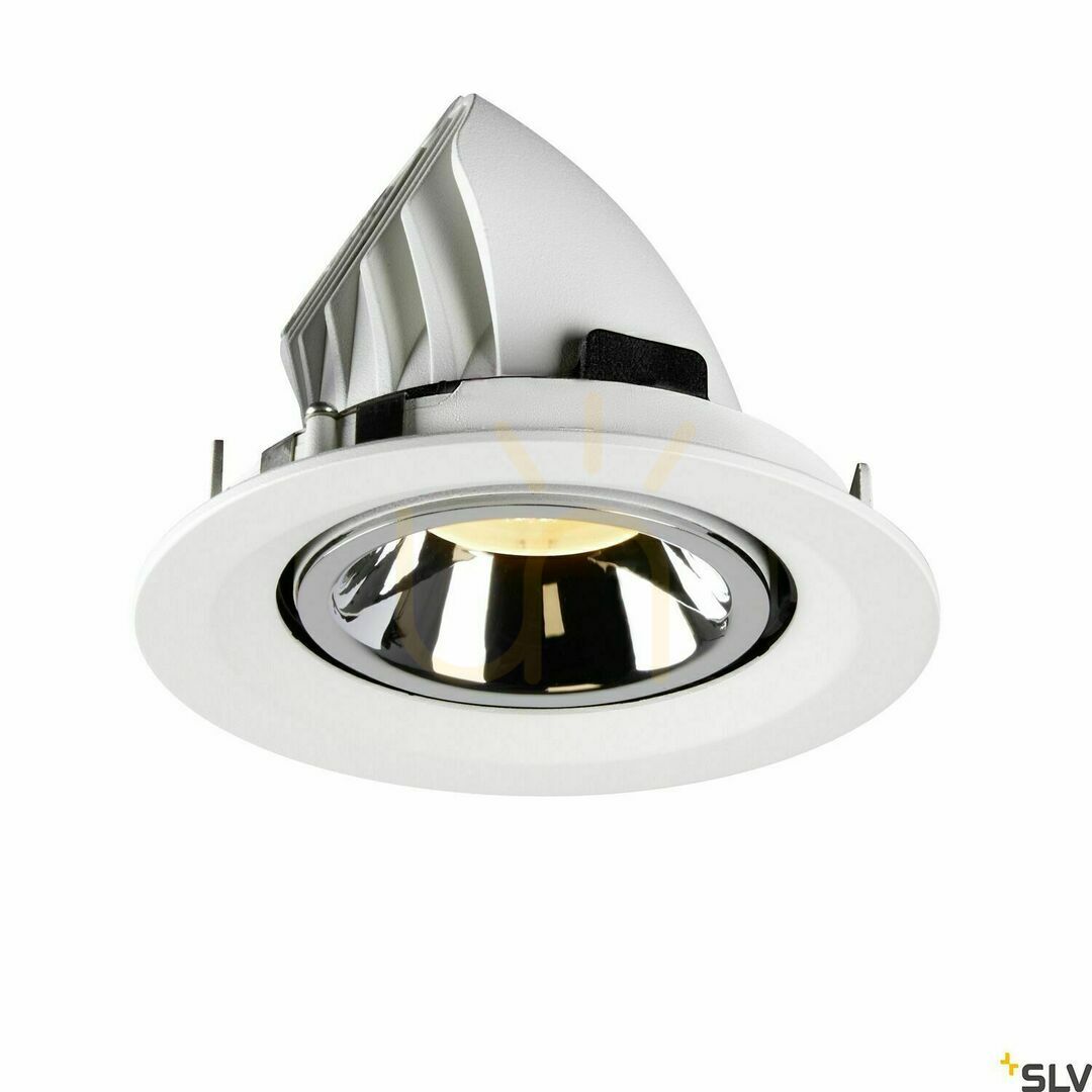 Vedere Spot încastrat SLV NUMINOS GIMBLE M alb/crom 17,5W 3000K 1550lm 1005956 Spot încastrat SLV NUMINOS GIMBLE M alb/crom 17,5W 3000K 1550lm 1005956