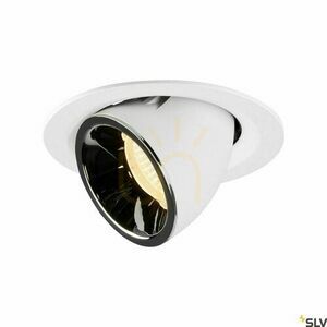 Spot încastrat SLV NUMINOS GIMBLE M alb-crom 17,5W 2700K 1005935 small 0