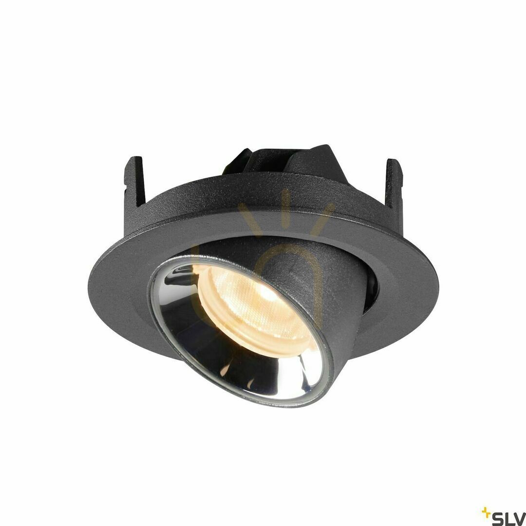 previzualizare Spot încastrat SLV NUMINOS GIMBLE XS negru-crom 7W 2700K 1005818 Spot încastrat SLV NUMINOS GIMBLE XS negru-crom 7W 2700K 1005818