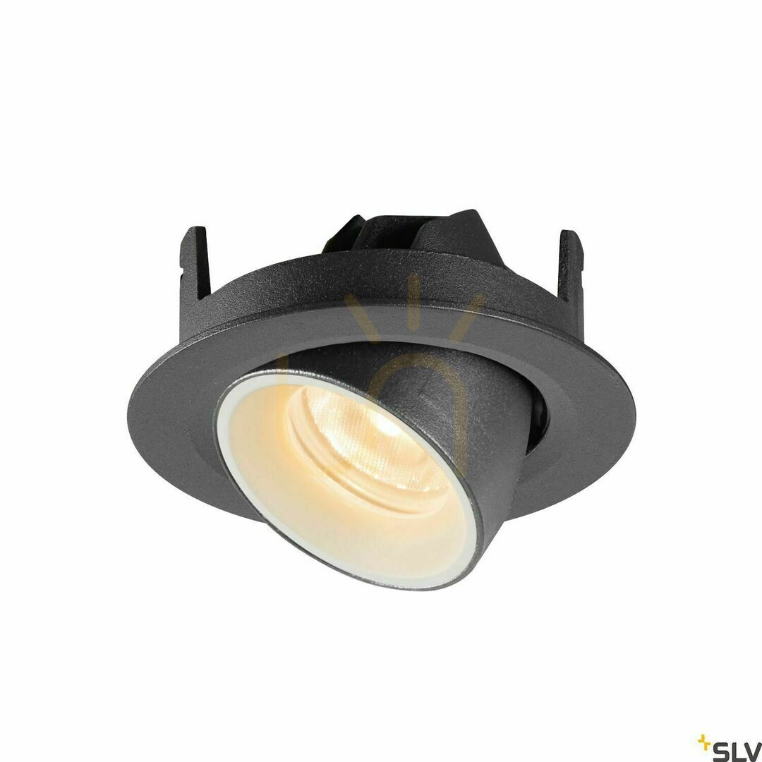 previzualizare Spot încastrat SLV NUMINOS GIMBLE XS negru-alb 7W 2700K 1005814 Spot încastrat SLV NUMINOS GIMBLE XS negru-alb 7W 2700K 1005814