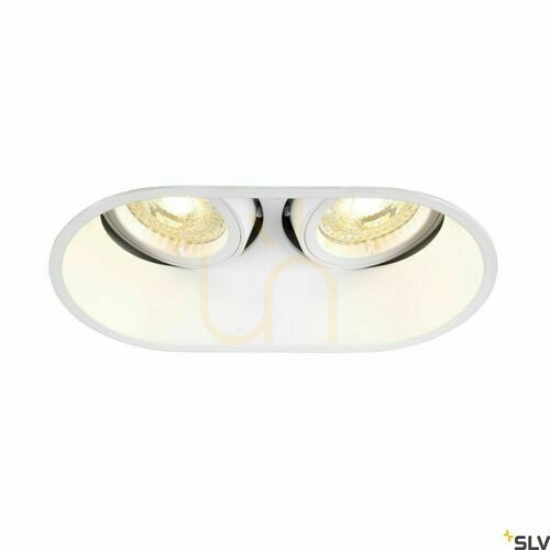 Verifica Spot încastrat dublu SLV HORN QPAR51 alb 25W 1006122