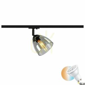 Spot pe șină SLV PARA CONE GL GU10 negru sticlă aluminiu 1006155 small 0