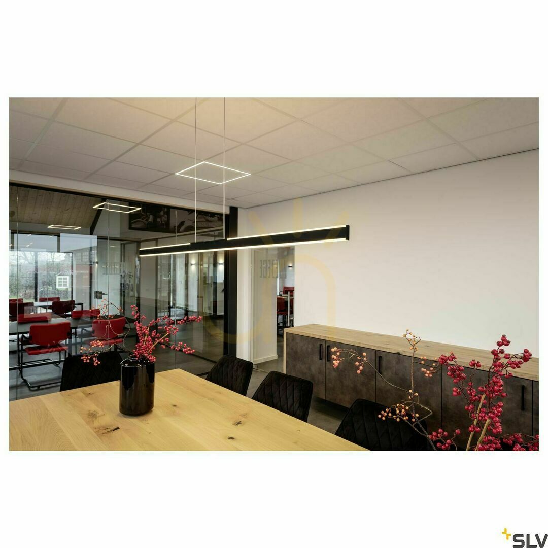 Spectacol Lampă suspendată SLV ONE LINEAR 140 negru 35W 2700/3000K dimabilă 1006188 Lampă suspendată SLV ONE LINEAR 140 negru 35W 2700/3000K dimabilă 1006188
