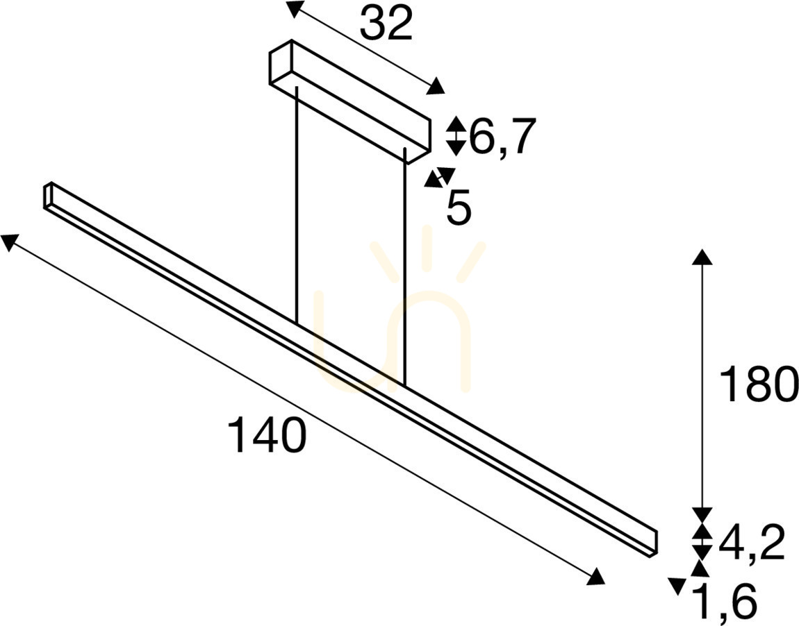 Verifica Lampă suspendată SLV ONE LINEAR 140 negru 35W 2700/3000K dimabilă 1006188 Lampă suspendată SLV ONE LINEAR 140 negru 35W 2700/3000K dimabilă 1006188