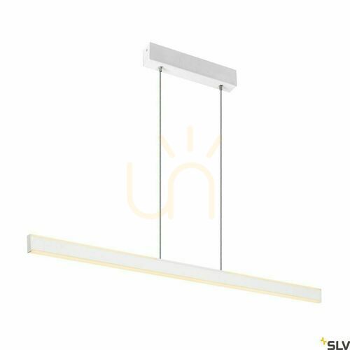 Verifica Lampă suspendată SLV ONE Linear albă 24W 2700/3000K dimabilă 104 cm 1006186