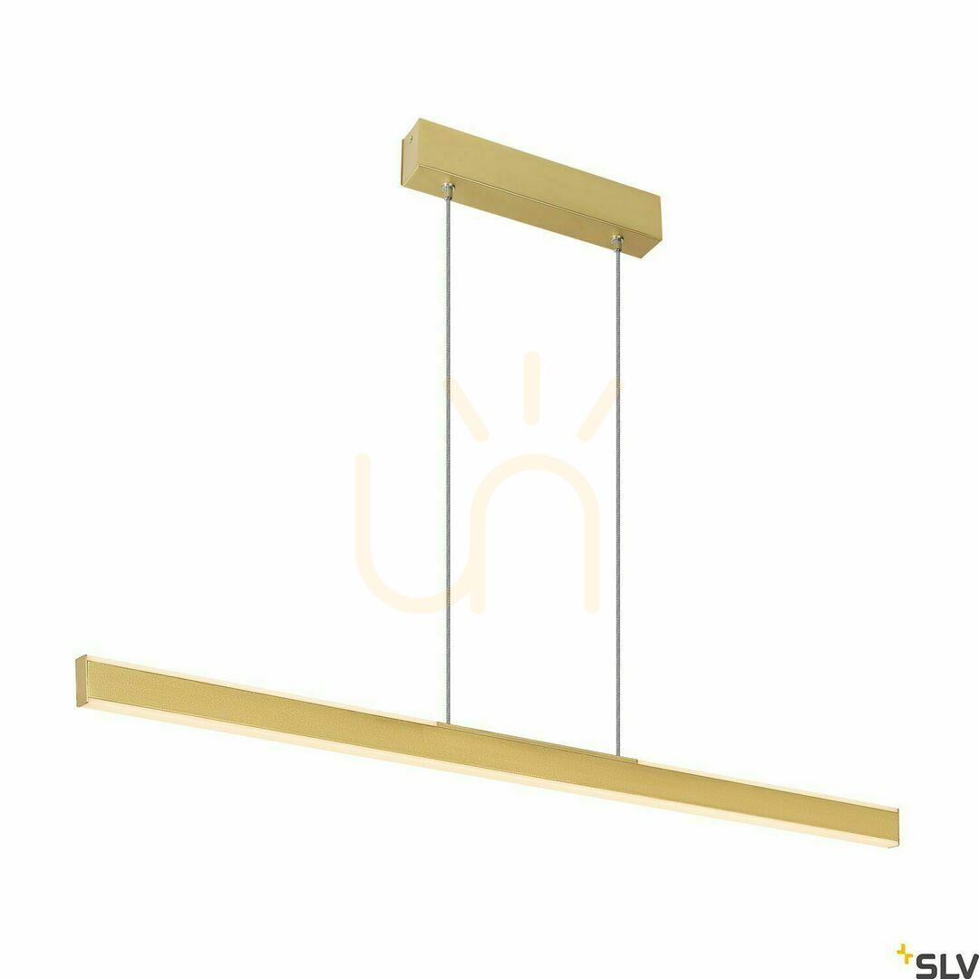 Verifica Pendul LED SLV ONE LINEAR alamă 24W 104 cm 1006187 Pendul LED SLV ONE LINEAR alamă 24W 104 cm 1006187