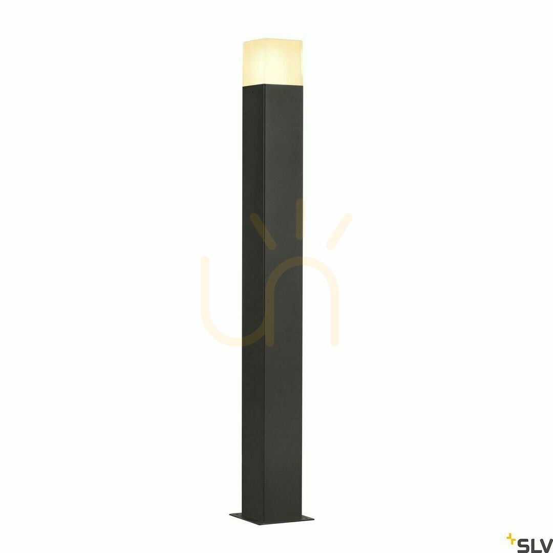 Vedere Lampa stalp exterior SLV GRAFIT 90 antracit IP44 E27 aluminiu 1006184 Lampa stalp exterior SLV GRAFIT 90 antracit IP44 E27 aluminiu 1006184