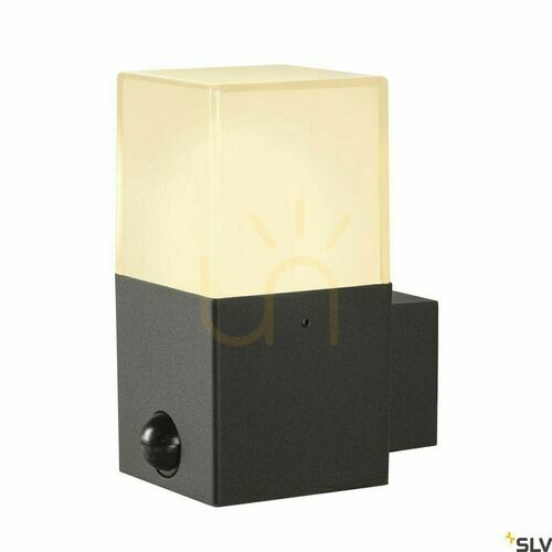 Verifica Aplică de perete exterior SLV GRAFIT antracit aluminiu IP44 11W 1006183