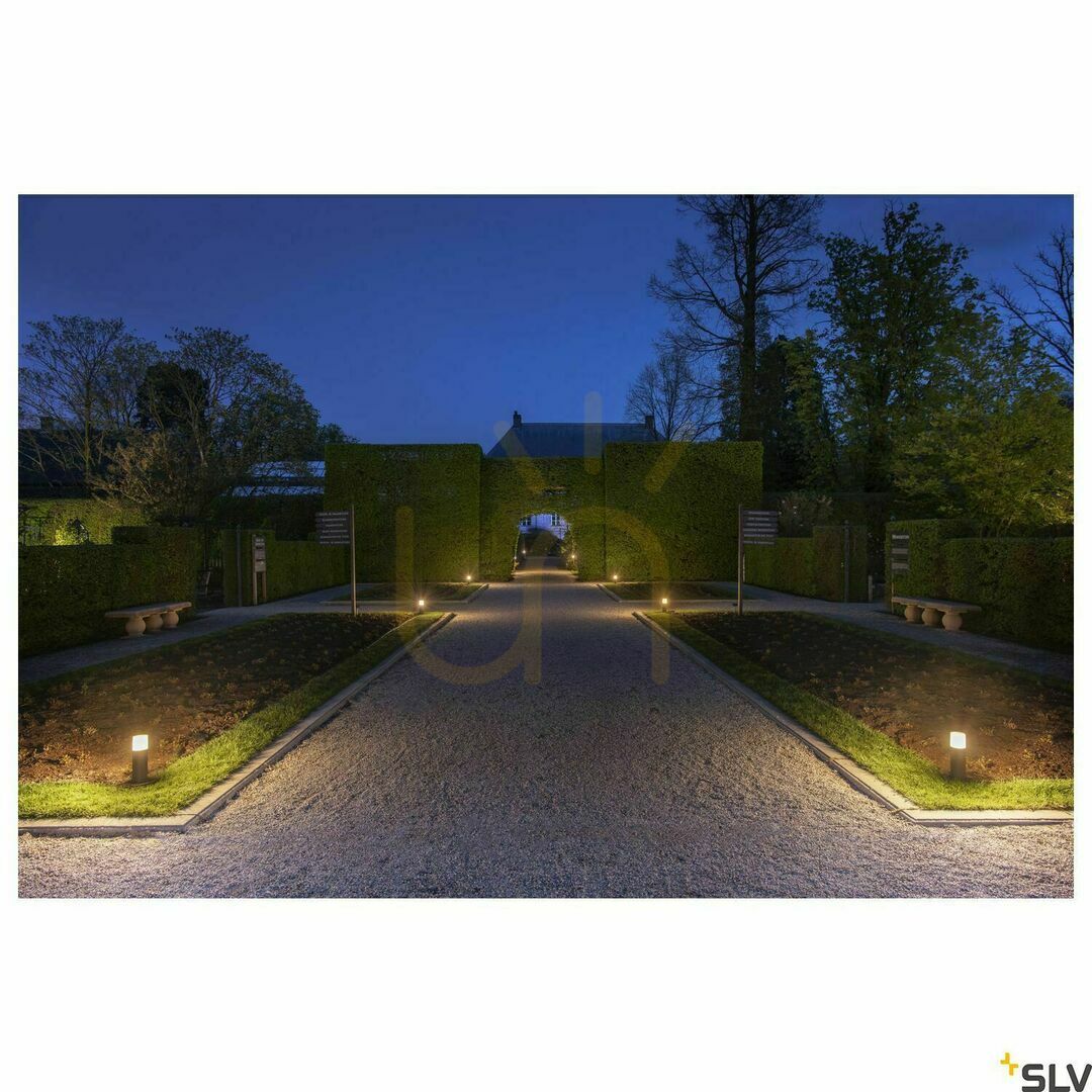 Spectacol Lampă stâlp exterior SLV GRAFIT 30 antracit E27 IP44 aluminiu 1006180 Lampă stâlp exterior SLV GRAFIT 30 antracit E27 IP44 aluminiu 1006180