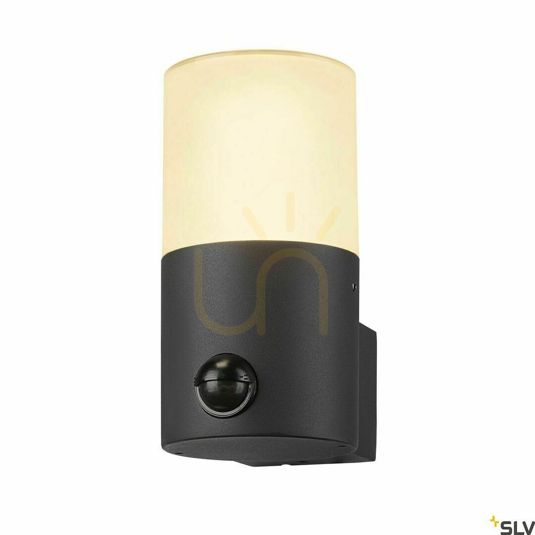 previzualizare Lampă de perete exterior SLV GRAFIT Round Sensor antracit IP44 11W 1006179 Lampă de perete exterior SLV GRAFIT Round Sensor antracit IP44 11W 1006179