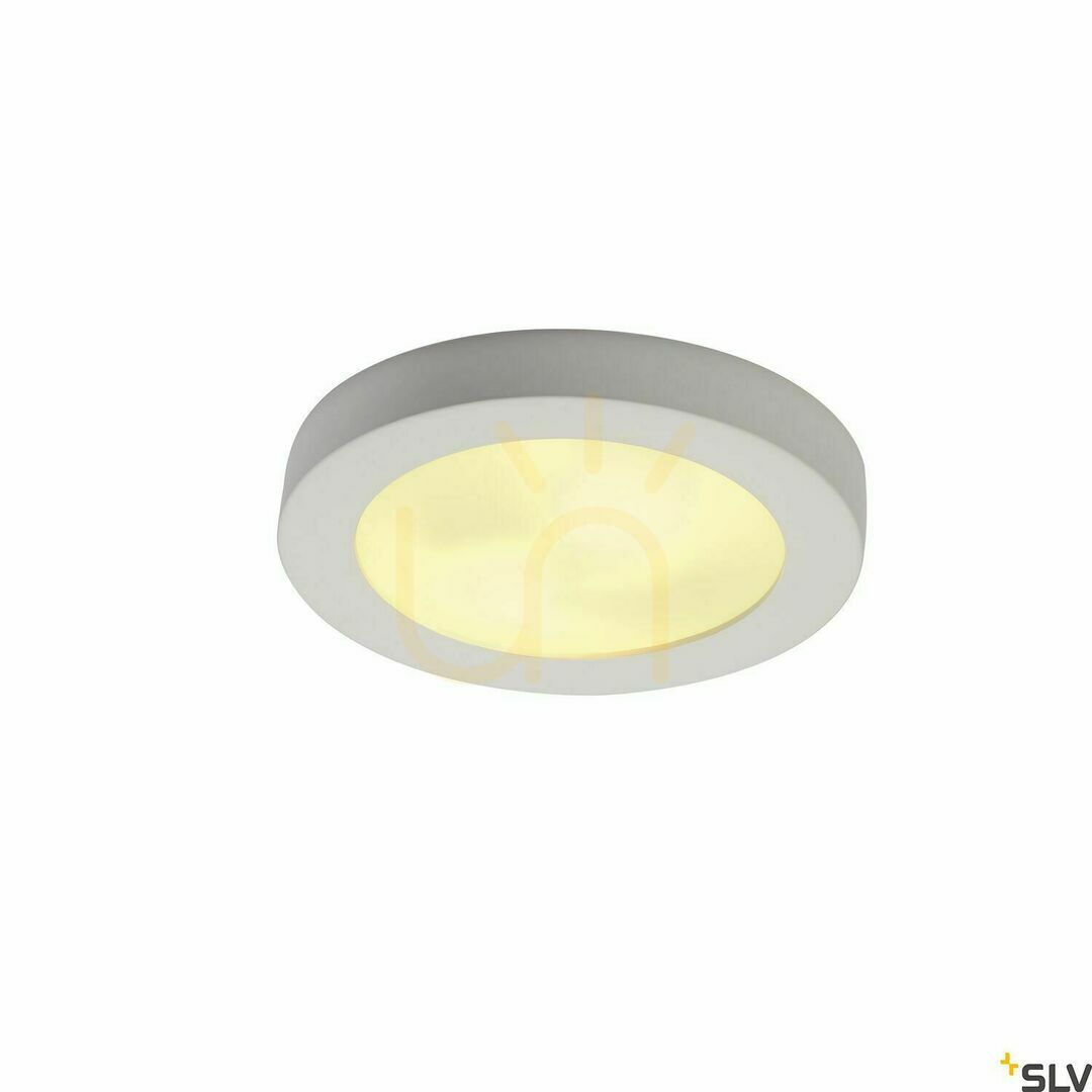previzualizare Lampa de tavan SLV PLASTRA 105 albă din gips E27 31 cm 148001 Lampa de tavan SLV PLASTRA 105 albă din gips E27 31 cm 148001