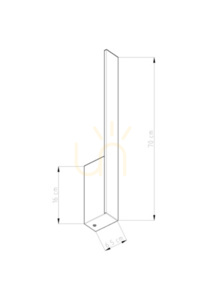 Lampă de perete LAHTI M alb 4000K Thoro 6 Lampă de perete LAHTI M alb 4000K Thoro small 6