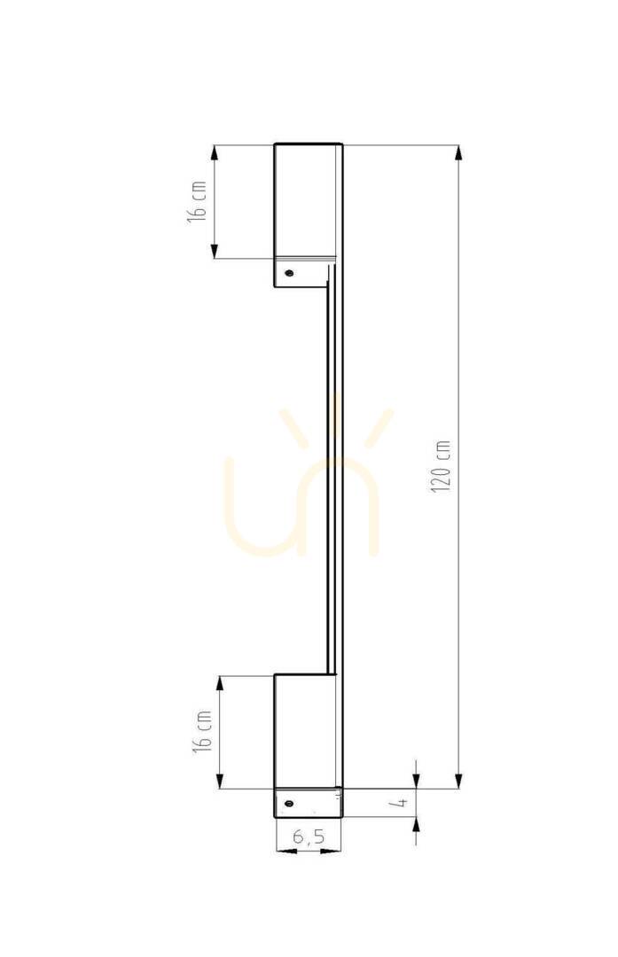 Spectacol Lampă de perete SAPPO M auriu 4000K Thoro Lampă de perete SAPPO M auriu 4000K Thoro