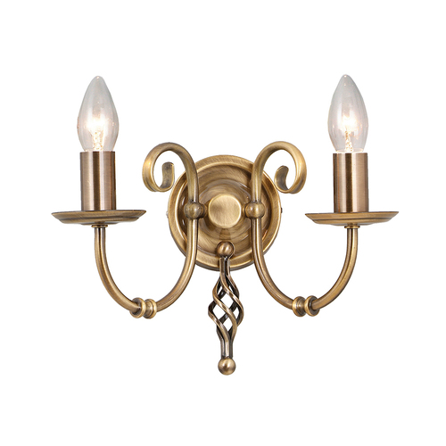 Verifica Artisan 2 Lumina de perete Artisan - alamă îmbătrânită Elstead