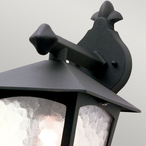 York 1 Light Wall Down Lantern Elstead small 1