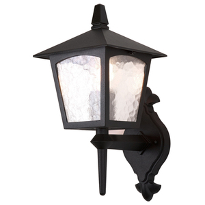 York 1 Light Wall Up Lantern Elstead small 0