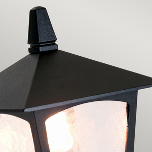York 1 Light Pedestal Lantern Elstead small 1