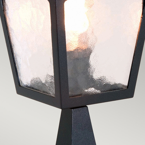 York 1 Light Pedestal Lantern Elstead small 3