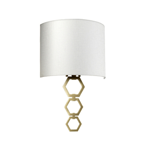 Clark Medium 1 lumină de perete - alamă îmbătrânită Elstead small 1