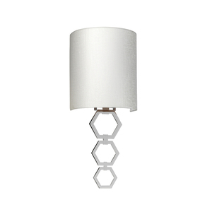 Clark Small 1 Light 1 Light Wall Light - Crom lustruit Elstead small 1