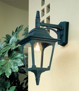 Chapel 1 Light Down Wall Lantern Elstead small 1