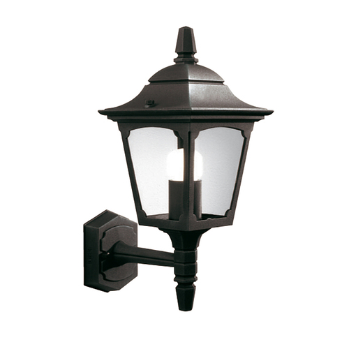 Verifica Chapel 1 Light Mini Up Wall Lantern Elstead