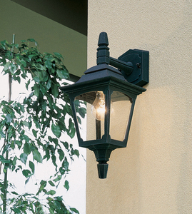 Chapel 1 Light Mini Down Wall Lantern Elstead small 1