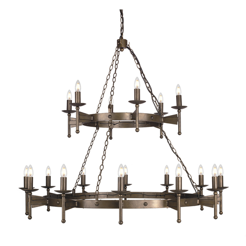 Verifica Cromwell 18 Lumini candelabru Elstead
