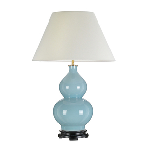 Lampă de masă Harbin Gourd 1 Light cu Empire înalt - Duck Egg Blue Elstead small 1