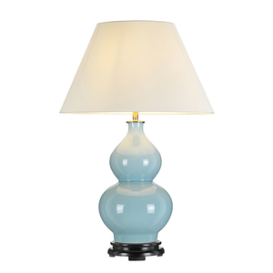 Lampă de masă Harbin Gourd 1 Light cu Empire înalt - Duck Egg Blue Elstead small 0