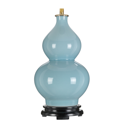Verifica Lampă de masă Harbin Gourd cu 1 lumină - doar baza - Duck Egg Blue Elstead