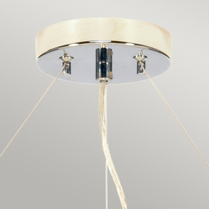 Pearce 34" Lampă suspendată Pearce cu tavan cromat lustruit Elstead small 1