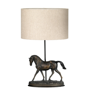 Lampă de masă Spirit 1 Light cu abajur oval Elstead small 1